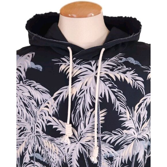 Palm Angels Allover Palm Print Pullover Shirt Size 52 XL Oversized Mens New - Picture 2 of 13